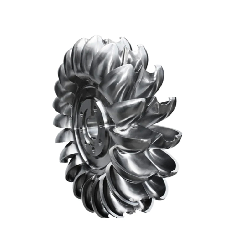 Turbine à eau à tête haute en acier inoxydable Runner Conçue pour des tours de 600 à 1000 tours par minute