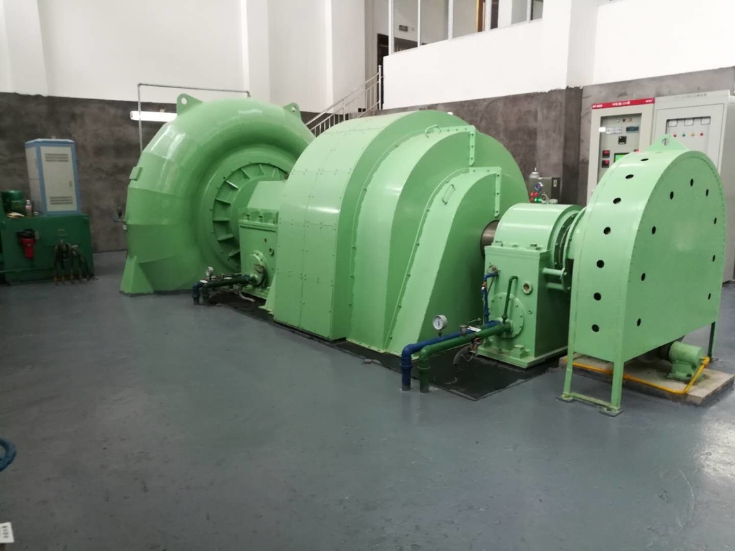 Mode d'installation verticale ou horizontale pour le générateur de turbine Francis de 50 Hz/60 Hz