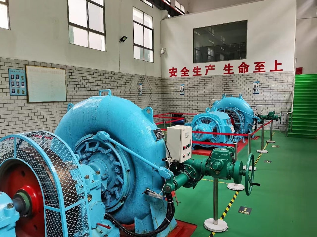 Turbine à eau à haute tête en acier et en acier inoxydable avec une durée de vie de 50 ans