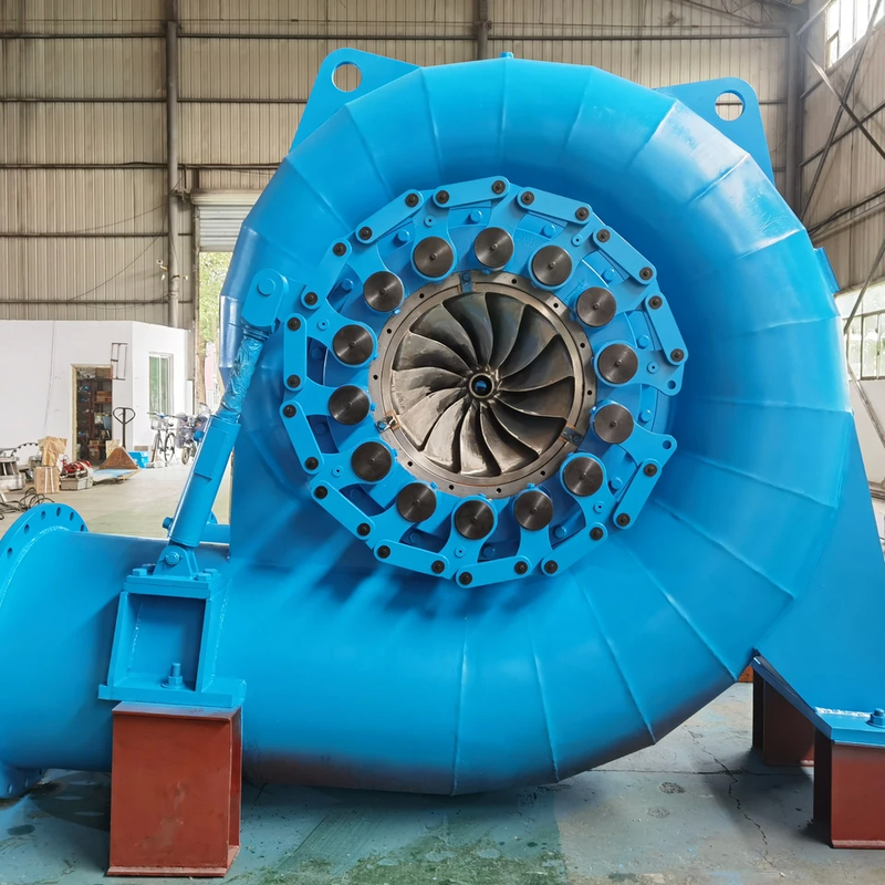 Générateur de turbine de type Pelton personnalisé avec une plage de vitesse de 500 à 3000 r/min