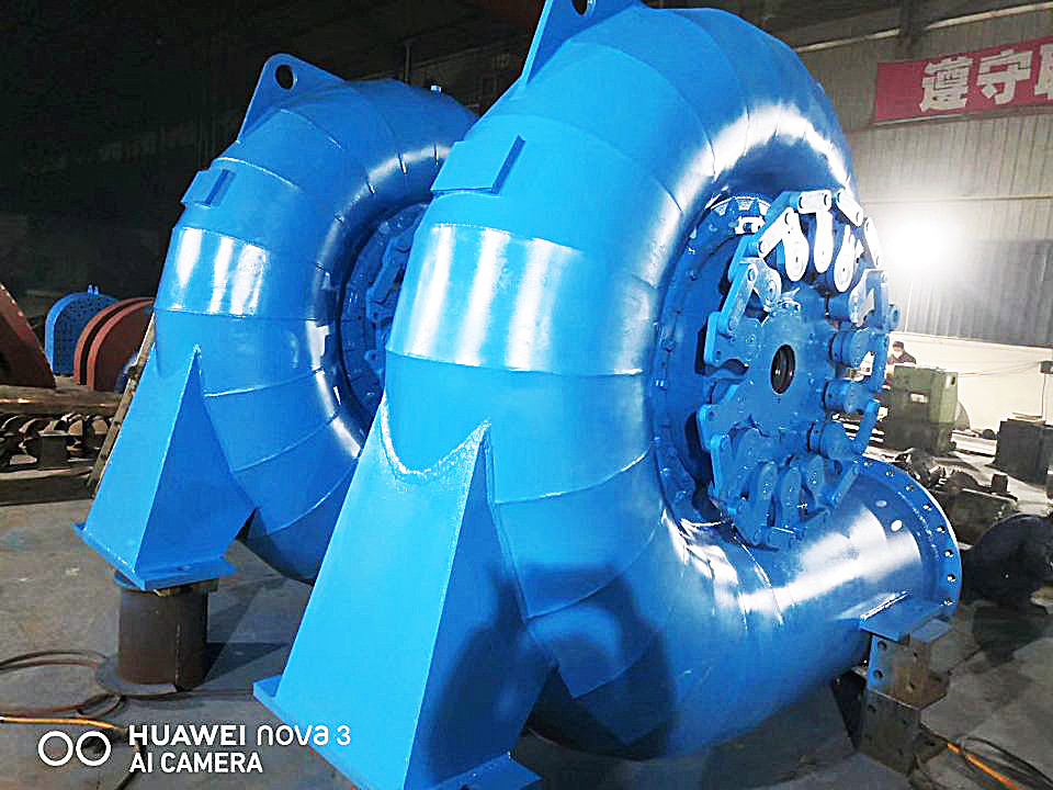 Générateur de turbine hydraulique de 200 kW à 20 MW de capacité pour la tête d'eau 5m-500m