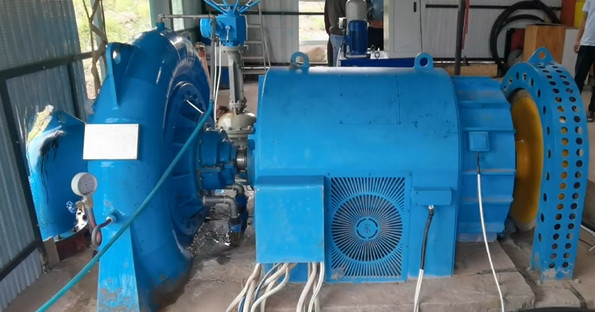 Turbines hydrauliques de type Francis pour la centrale électrique de Sustainablemini