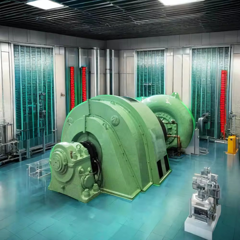 Générateur à turbine à eau verticale/horizontale 450-1000 tr/min Plage de vitesse 200kw-20mw Puissance de sortie