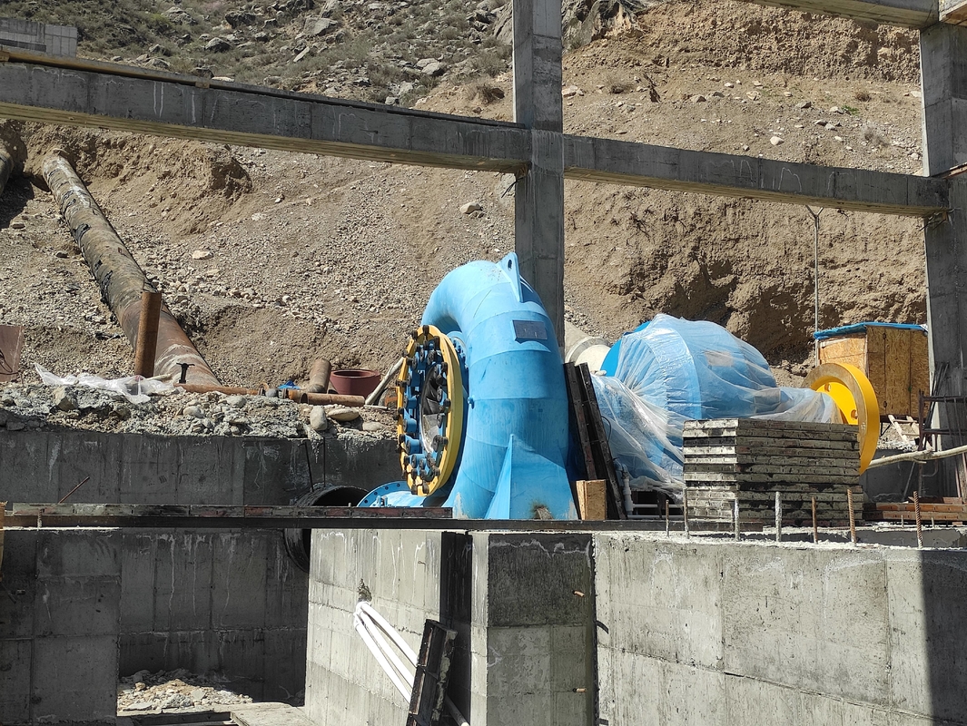 Générateur de turbine à eau à tension pour commande automatique 200kw-20mw Installation sans pinceau