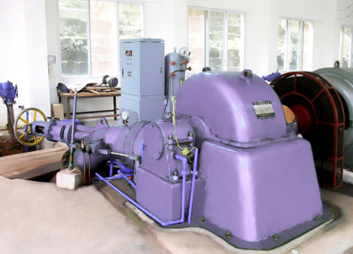 Méthode d'installation verticale / horizontale Générateur hydraulique à turbine de 500 kW avec AVR personnalisé