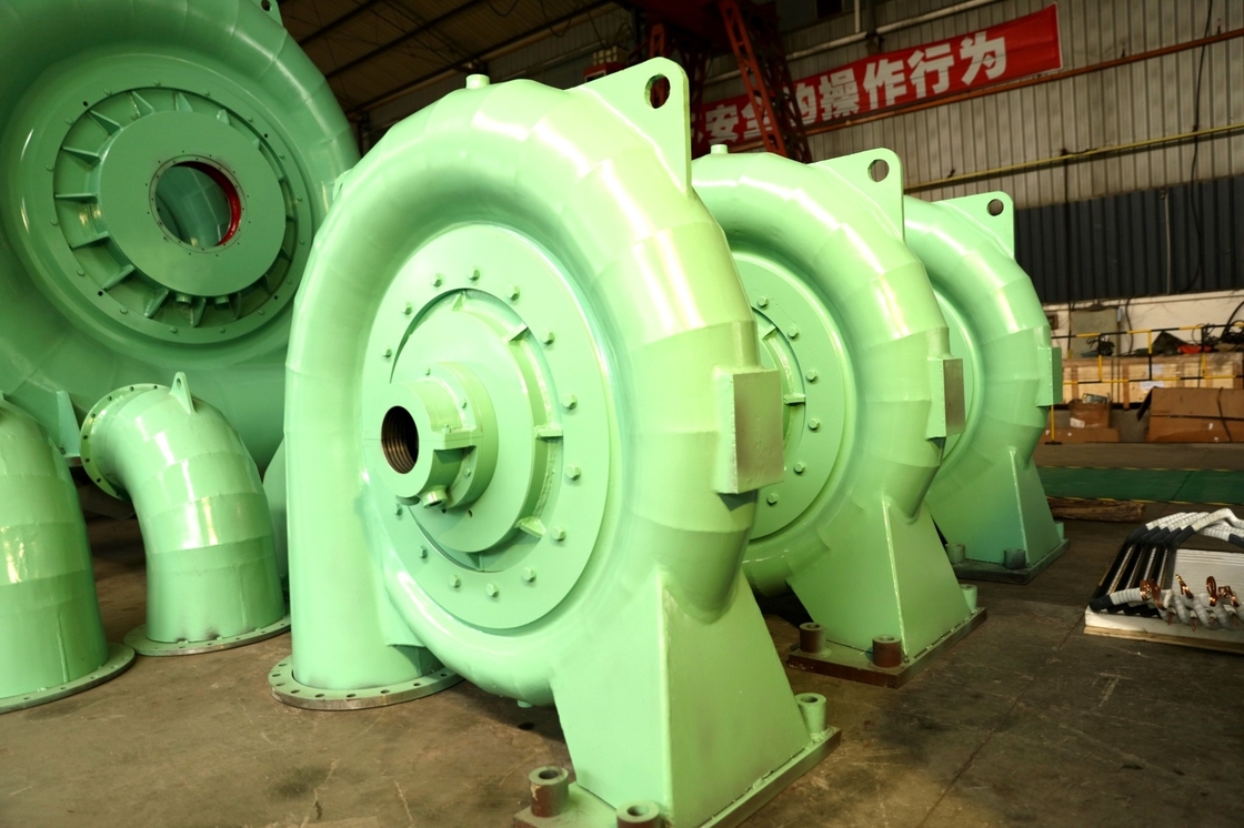 Durée de vie de 50 ans Francis Turbine hydraulique haute durabilité pour les projets à petite échelle usine vendre