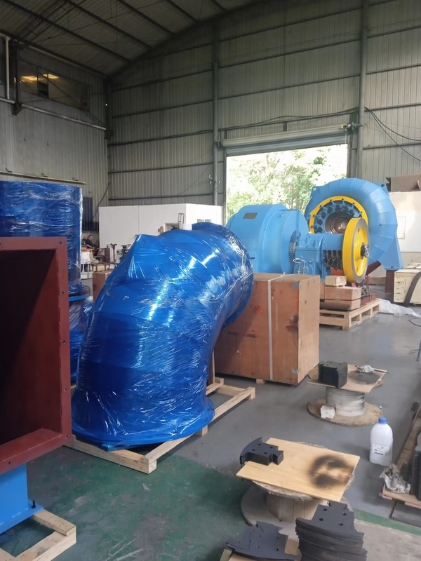 Puissance générateur de turbine Francis 300KW-20MW Contrôle automatique 450-1000RPM 20m-300M Tête 50Hz/60Hz