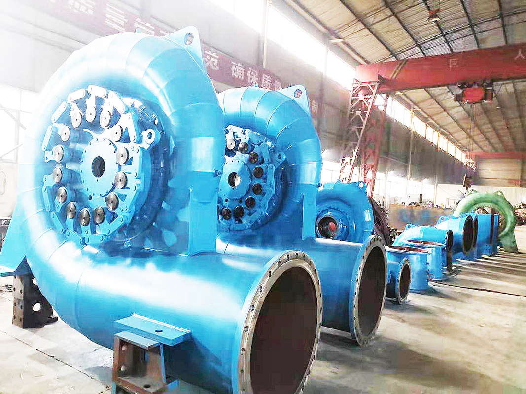 Générateur de turbine hydraulique Francis avec une efficacité de 88 à 96% pour une fréquence de 50 Hz/60 Hz dans la production d'hydroélectricité