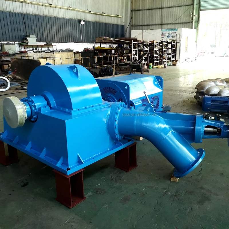 Générateur de turbine à eau à tension Unité de turgo en acier inoxydable pour 50 à 400 m de tête nominale
