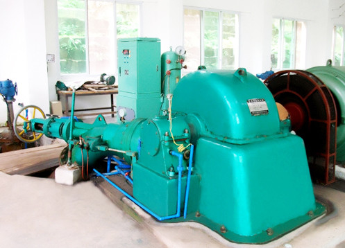 Méthode d'installation verticale / horizontale Générateur hydraulique à turbine de 500 kW avec AVR personnalisé