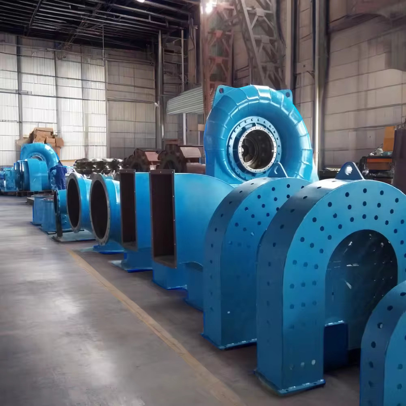 Générateur à turbine hydraulique de 50 Hz avec une efficacité de 88 à 96% et une capacité élevée de 300 kW à 20 MW