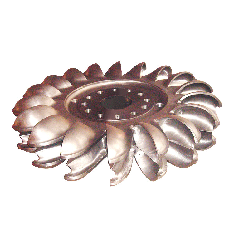 Puissance de sortie Générateur de turbine Pelton Conception légère Sans pinceau/Tyristor Excitation Isolation de classe F