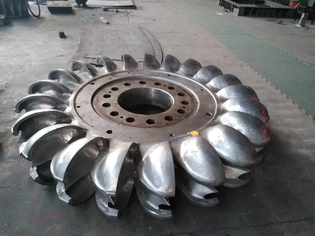 Durabilité Générateur d'hydroturbine en acier 5m-500m Tête d'eau Fréquence 50/60HZ Pour la production d'énergie