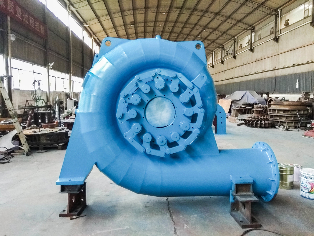 Générateur à turbine hydraulique de 50 Hz avec une efficacité de 88 à 96% et une capacité élevée de 300 kW à 20 MW
