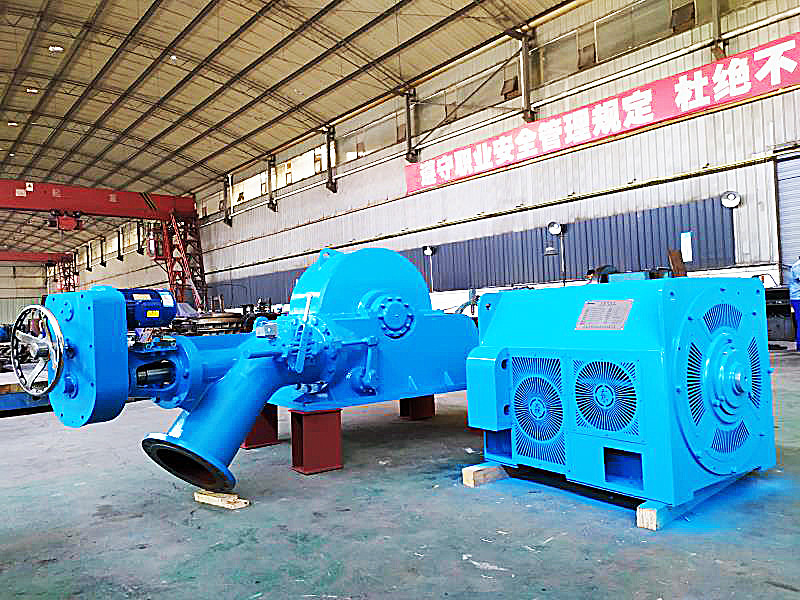 200kw-20mw Turbine à eau personnalisée Refroidissement par air/eau à fréquence nominale intérieure/extérieure