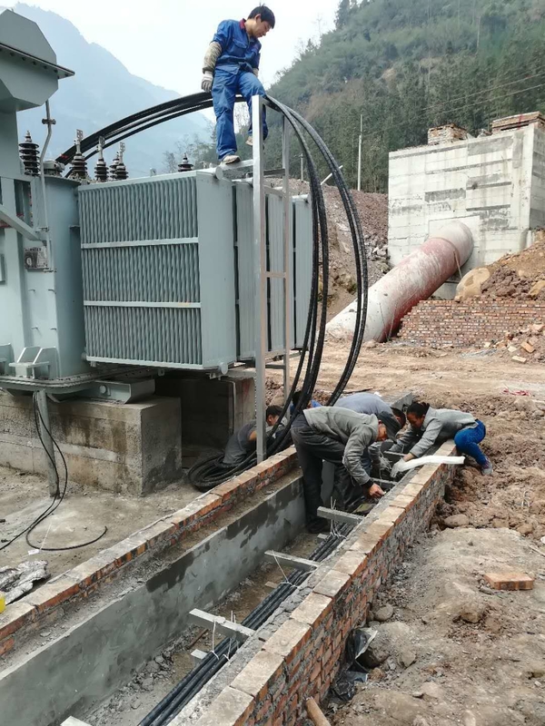 Générateur de turbine à eau verticale sans balai 200kw-20mw Puissance de sortie Installation intérieure/extérieure 50Hz/60Hz