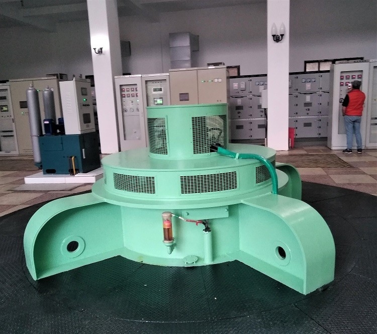 Turbine à eau sans balai personnalisée 450-1000 tr/min Installation verticale Refroidissement par air/eau 300-3000 tr/min