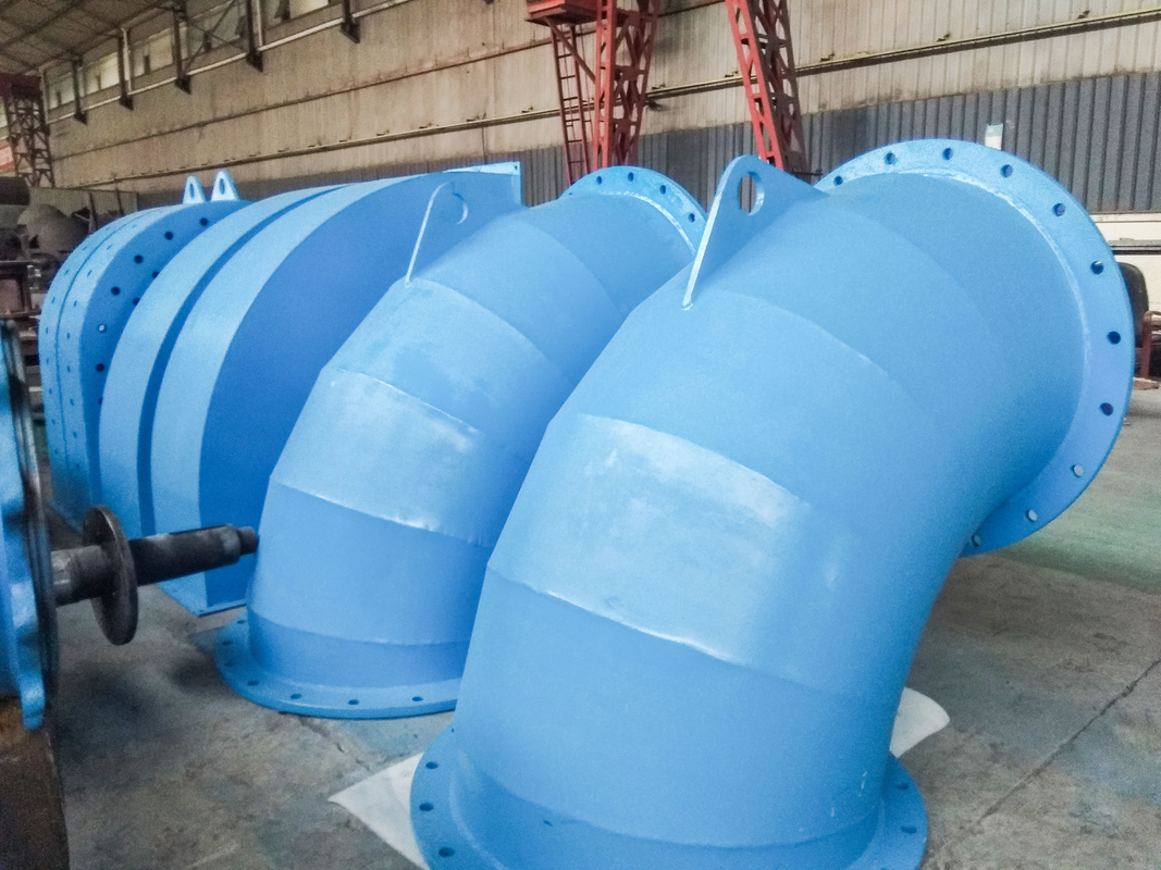 Turbine à eau de refroidissement au silicium statique sans pinceau 450-1000 tours par minute pour une puissance de 200 kW à 20 MW
