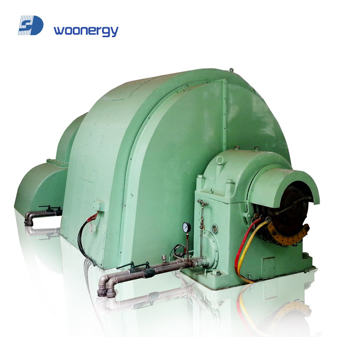 Générateur de turbine Pelton hydraulique 100kw-50mw IP54 sans balai/thyristor 5-50t Poids