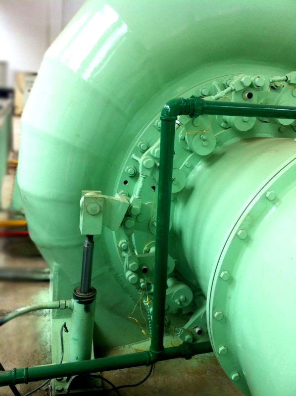 Durabilité Turbine à eau à haute tête Capacité 200kw-20mw pour une tête d'eau de 5m-500m