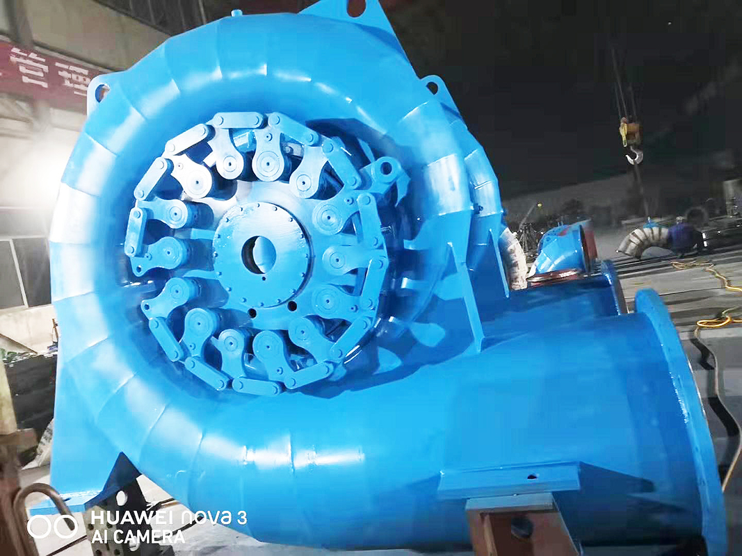Générateur de turbine à eau sans balai personnalisé avec commande automatique pour installation verticale
