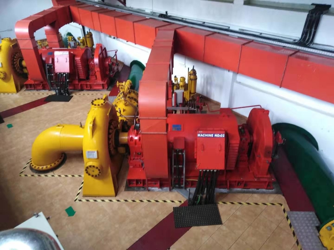 Générateur de turbine hydraulique Francis vertical ou horizontal avec une puissance nominale de 300 kW-20 MW