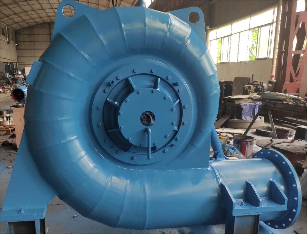 Turbine à eau à haute tête avec à RPM 450-1000rpm et à tête d'eau 5m-500m
