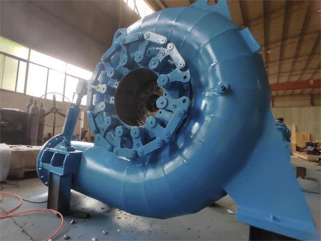 Capacité d'acier Kaplan Hydro Turbine Francis Hydro Turbine Modèle personnalisé pour 200kw-20mw Échelle de puissance