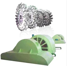 Générateur de turbine à eau de couleur personnalisé 450-1000 tours par minute Plage de vitesse pour installation intérieure / extérieure 220V-690V