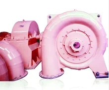 Générateur de turbine à eau sans balai 200kw-20mw Installation verticale 50Hz/60Hz Fréquence nominale 220V-690V Voltage