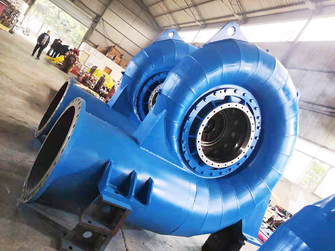 Générateur de turbine Kaplan de 450 à 1000 tr/min 20 MW de capacité 50 Hz/60 Hz en acier et en acier inoxydable