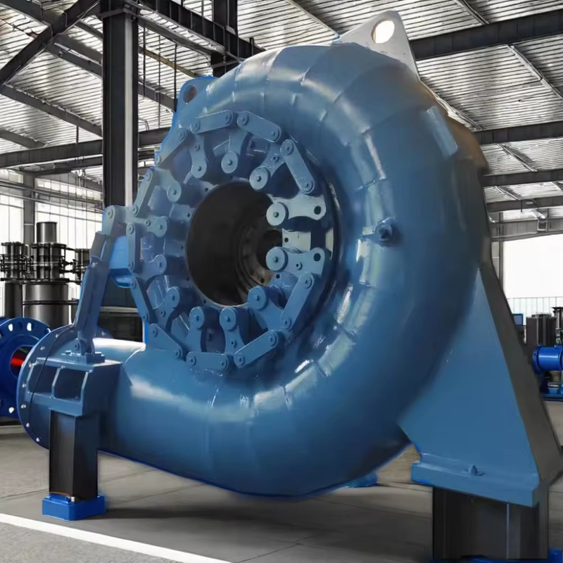 Générateur de turbine Francis en acier inoxydable à commande automatique - 300KW-20MW Puissance 400V-10kV verticale