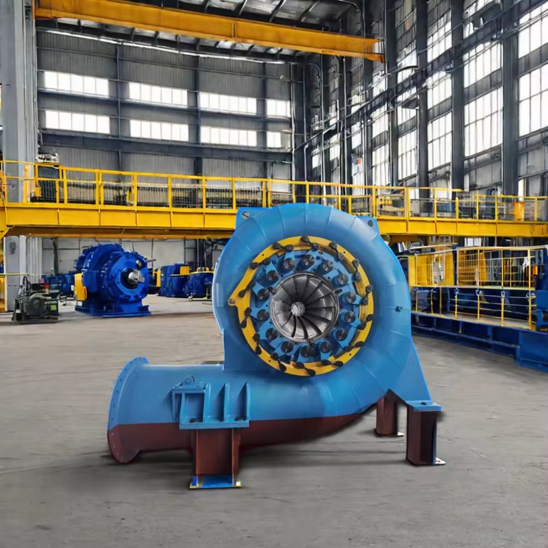 Durabilité Turbine à eau à haute tête pour une production d'énergie à tête d'eau personnalisée jusqu'à 20 MW