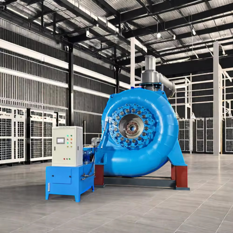 Générateur à turbine à eau à commande automatique - Installation horizontale - Couleur personnalisable
