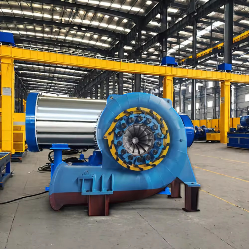 Générateur de turbine à eau verticale / horizontale 450-1000 tr/min avec mode d'excitation sans pinceau