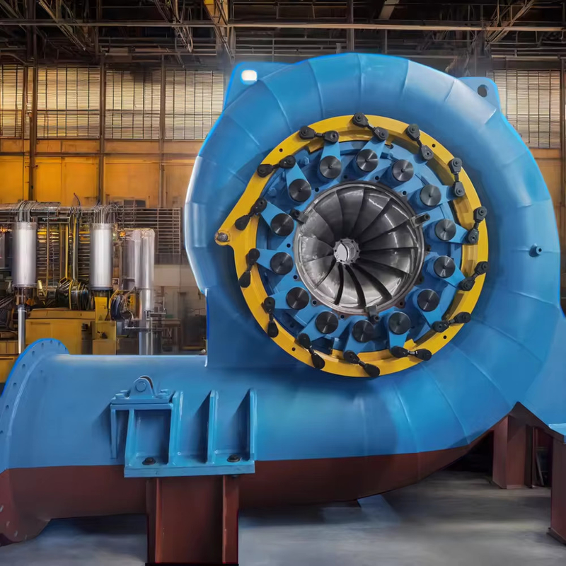 Générateur de turbine à eau verticale 50 Hz contrôle automatique extérieur refroidi à l'air sans pinceau 220V-690V