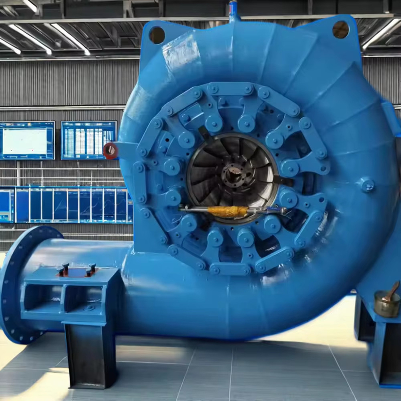 Capacité d'acier Kaplan Hydro Turbine Francis Hydro Turbine Modèle personnalisé pour 200kw-20mw Échelle de puissance