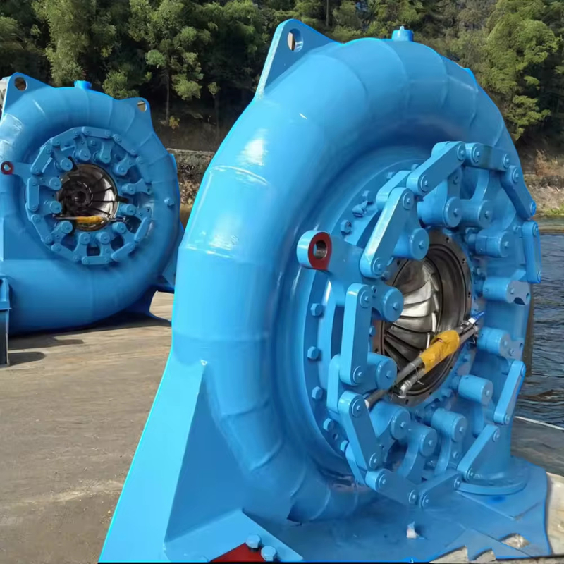Turbine à haute tête d'eau / Francis Turbine Générateur pour les têtes d'eau 5m-500m