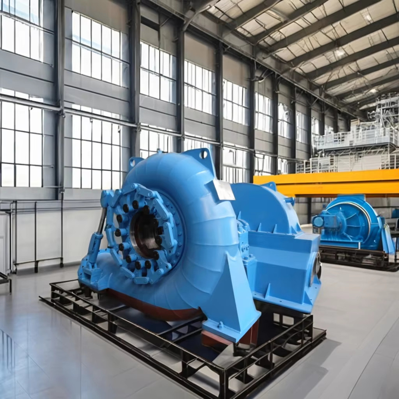 Générateur de turbine hydraulique de haute durabilité pour fréquence 50HZ/60HZ et tête d'eau 5m-500m