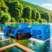 220V-11000V Turgo Turbine 50-400M Voltage nominal 200KW-30MW Puissance nominale