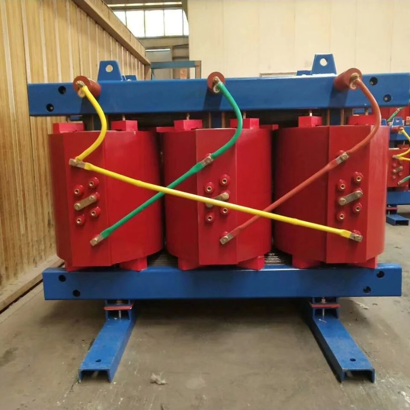Conception personnalisée standard IEC60076 Transformateur de distribution de puissance de type noir / jaune 5-3000kva
