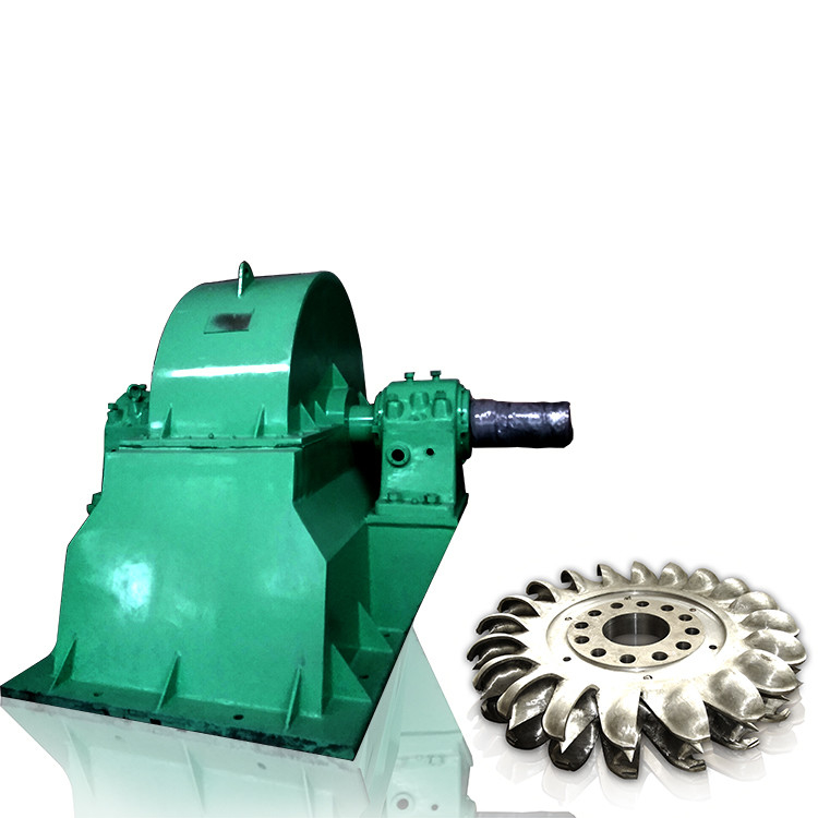 Générateur de turbine Pelton personnalisé 5T-50T avec refroidissement à l'huile d'air et excitation du thyristor