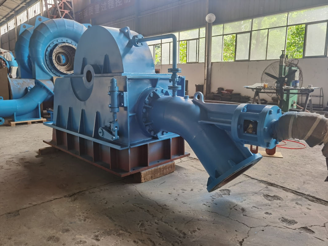 Générateur de turbine Pelton personnalisé 5T-50T avec refroidissement à l'huile d'air et excitation du thyristor