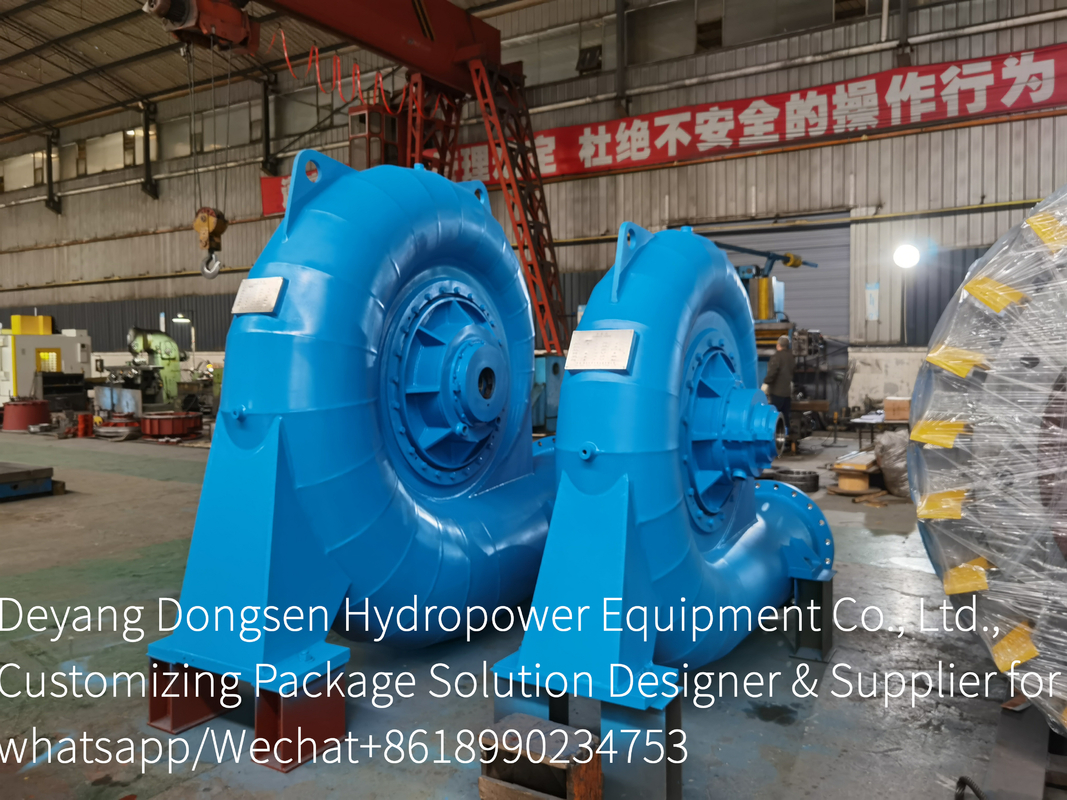 Générateur de turbine à eau de refroidissement par air / eau pour 200kw-20mw Fréquence nominale 50Hz/60Hz