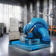 Générateur à turbine Francis en acier inoxydable et en acier pour la production d'électricité
