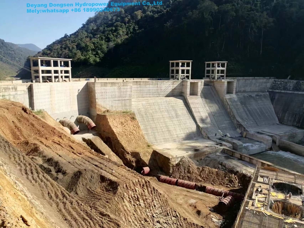 Générateur de turbine hydraulique en acier inoxydable de 200 kW à 20 MW Équipements personnalisés pour les centrales hydroélectriques