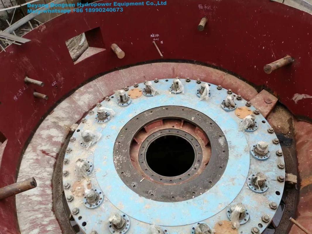 Générateur de turbine hydraulique en acier inoxydable de 200 kW à 20 MW Équipements personnalisés pour les centrales hydroélectriques