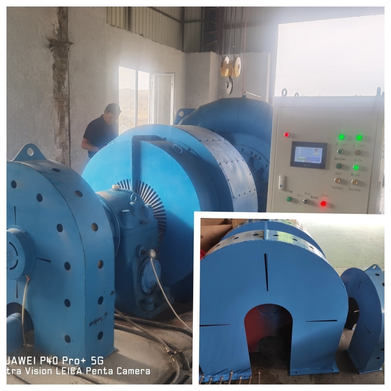 Générateur de turbine à eau de refroidissement par air / eau pour 200kw-20mw Fréquence nominale 50Hz/60Hz