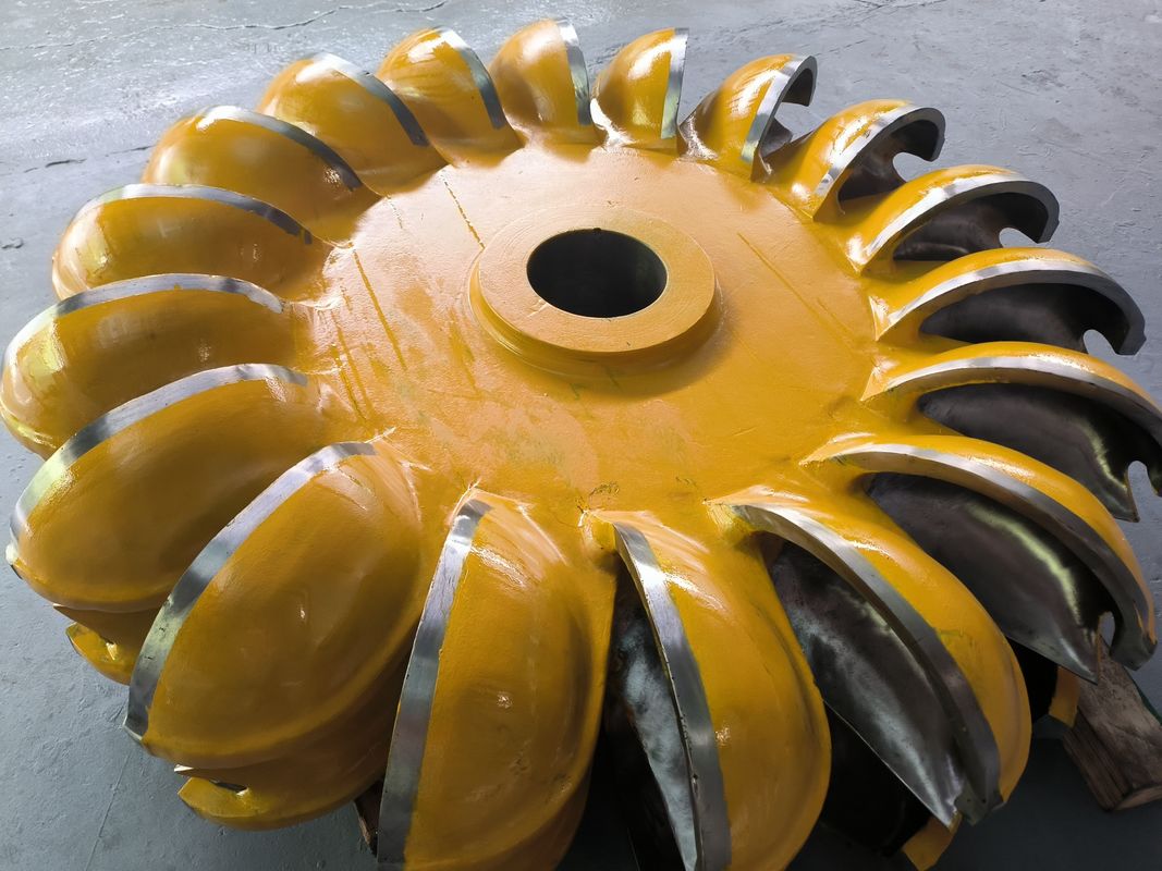 Puissance nominale de 1 à 10 MW Hydroturbine Runner hauteur de lame personnalisée Solution de production d'énergie pour les centrales hydroélectriques