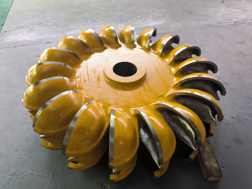 Turbine hydraulique de précision avec lame changeante Anti-corrosion en acier inoxydable ou en acier au carbone